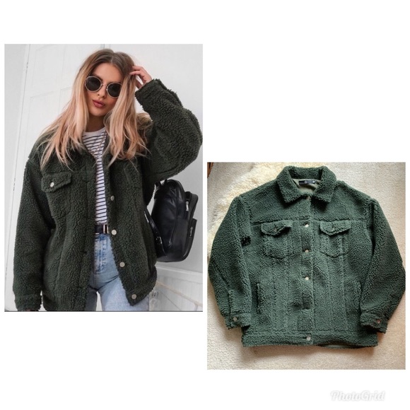 missguided borg trucker jacket